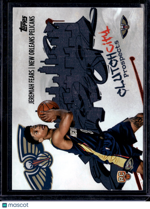 2025 Topps Clutch City Prospects Jeremiah Fears #CC-7