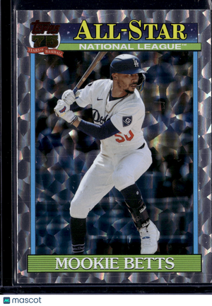 2025 Topps Heritage All-Star Mookie Betts #91AS-13 Silver Foilboard