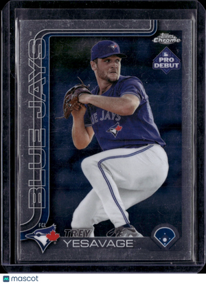 2025 Topps Chrome Pro Debut Trey Yesavage #PDC-45