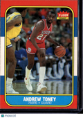 1986 Fleer Premier Andrew Toney #114