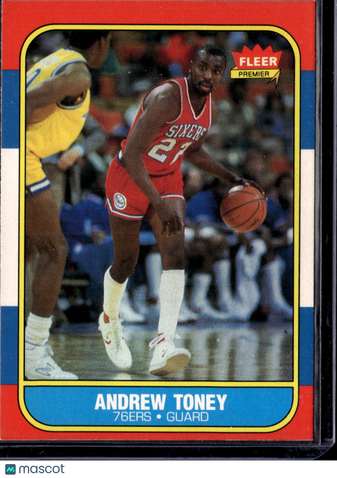 1986 Fleer Premier Andrew Toney #114