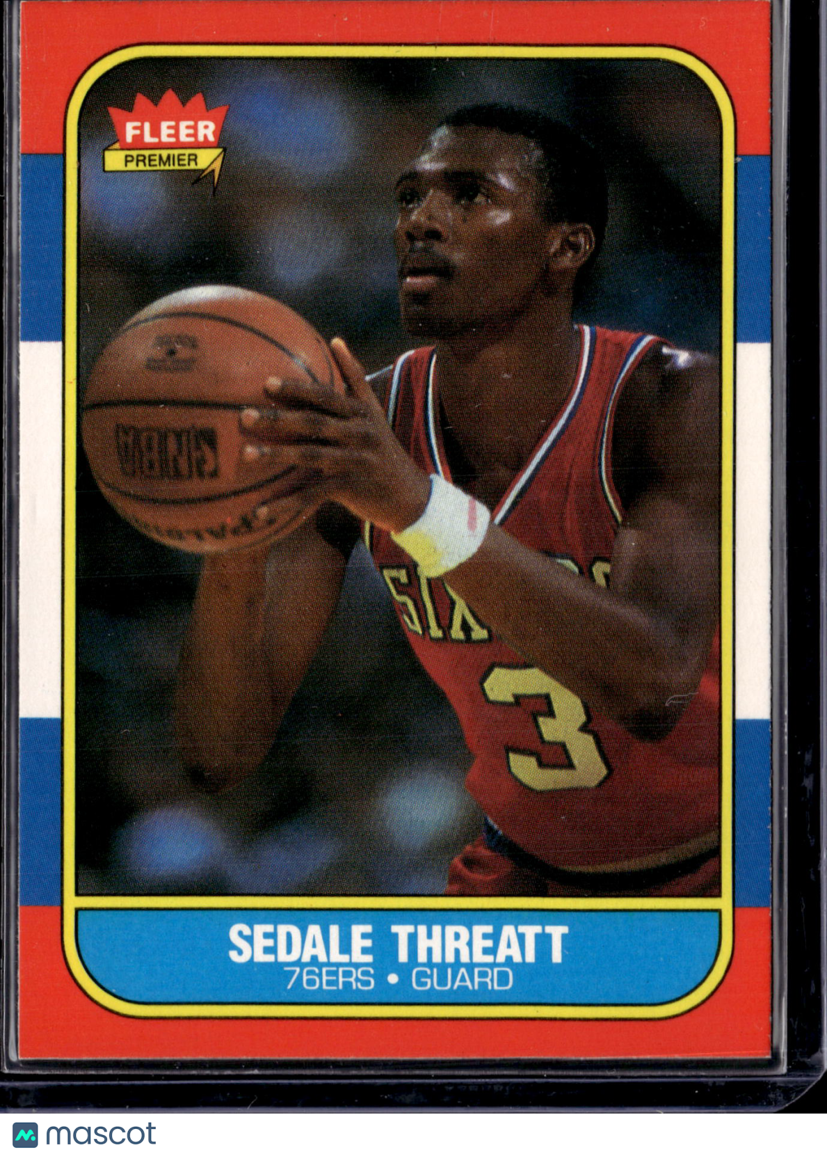 1986 Fleer Premier Sedale Threatt #112