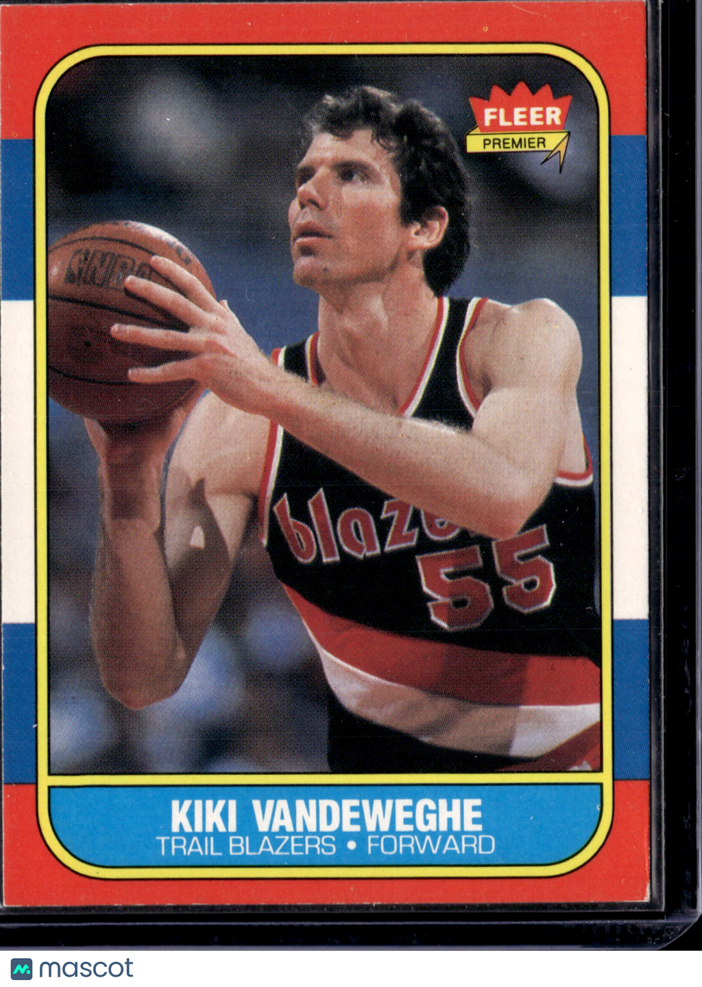1985 Fleer Premier Kiki Vandeweghe #117