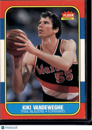 1985 Fleer Premier Kiki Vandeweghe #117