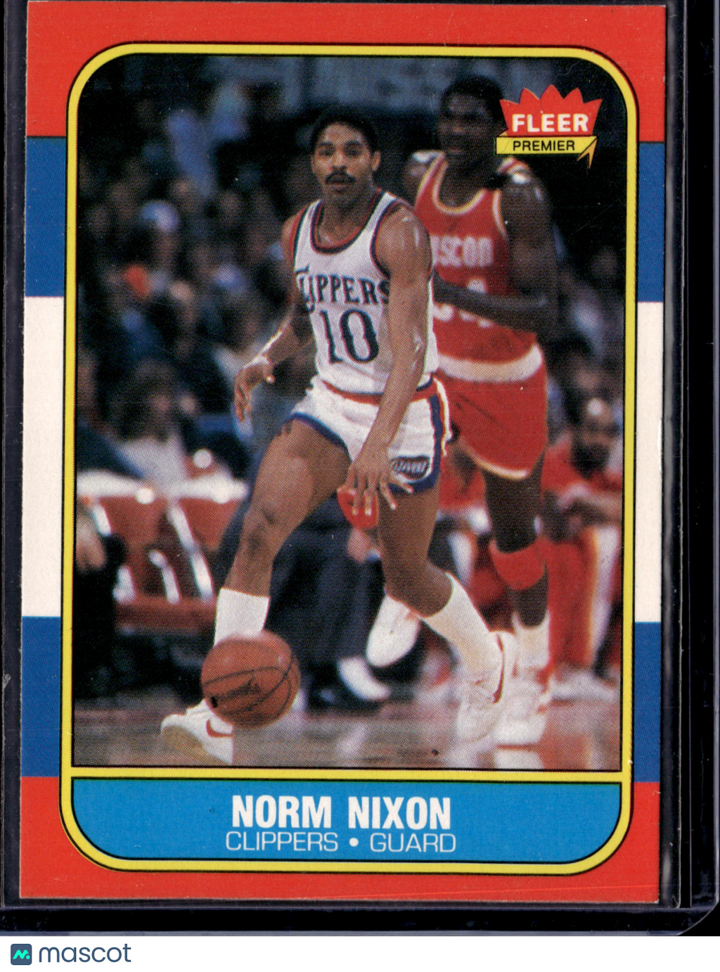 1986 Fleer Premier Norm Nixon #80