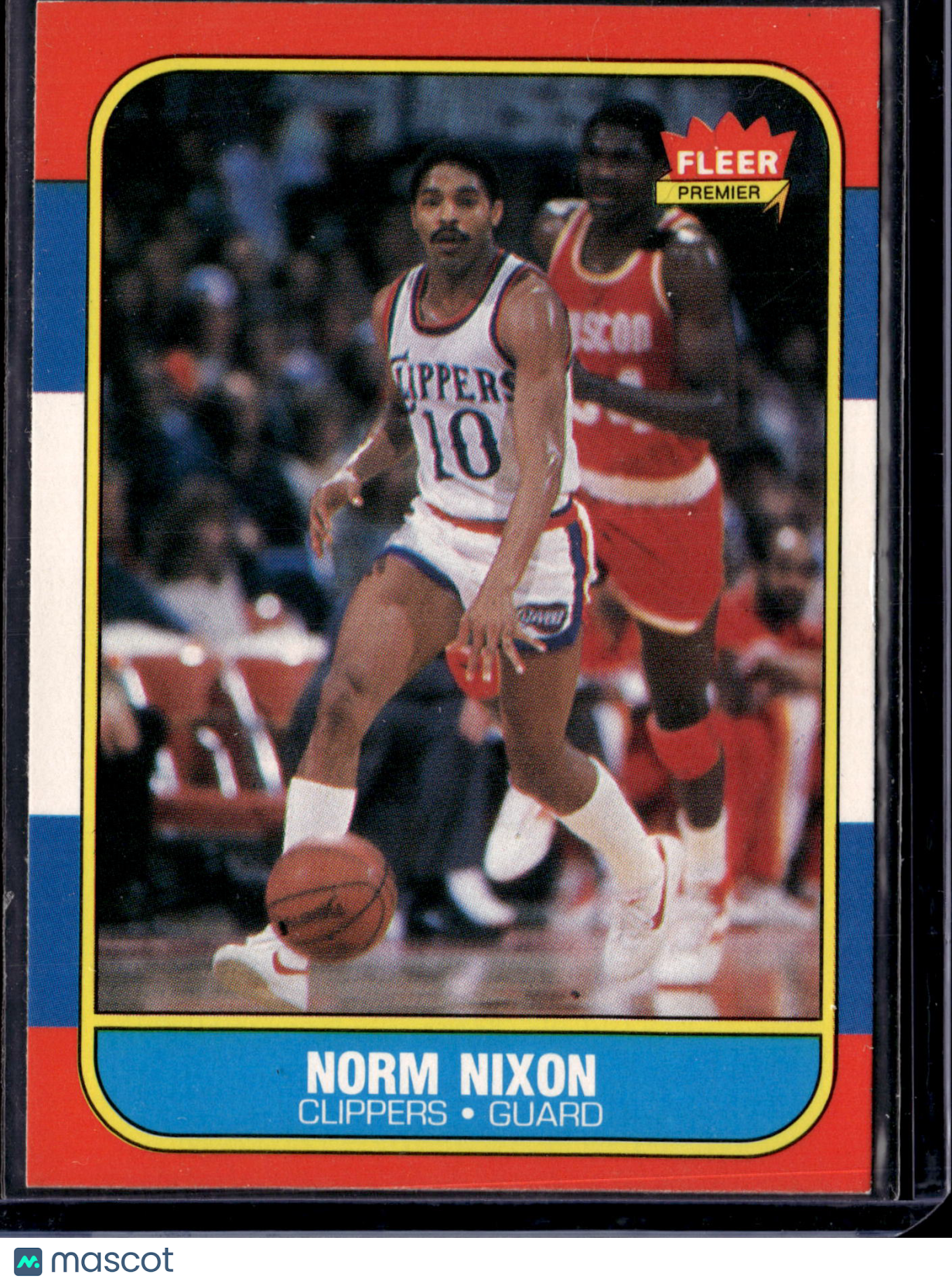 1986 Fleer Premier Norm Nixon #80