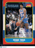 1983 Fleer Reggie Theus #108