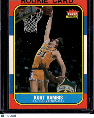 1986 Fleer Premier Kurt Rambis #89