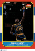 1986 Fleer Purvis Short #100