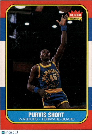 1986 Fleer Purvis Short #100