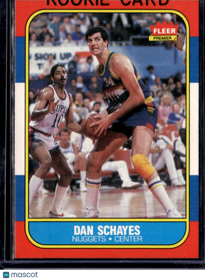 1985 Fleer Premier Dan Schayes #98