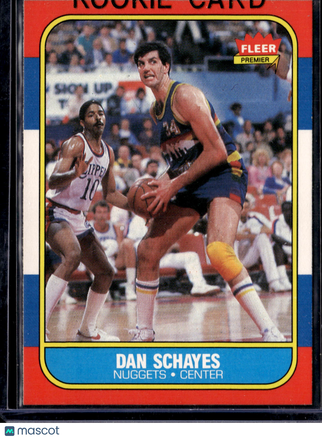 1985 Fleer Premier Dan Schayes #98