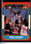 1986 Fleer Benoit Benjamin #8