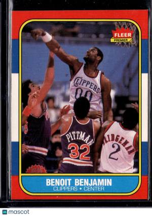 1986 Fleer Benoit Benjamin #8