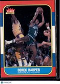 1986 Fleer Premier Derek Harper #44