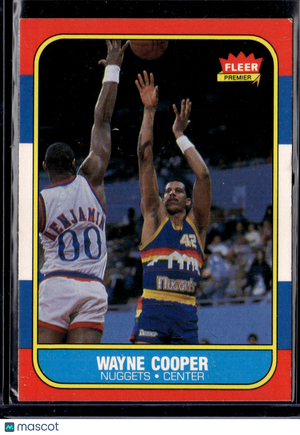 1986 Fleer Premier Wayne Cooper #18