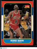 1986 Fleer Premier George Gervin #36