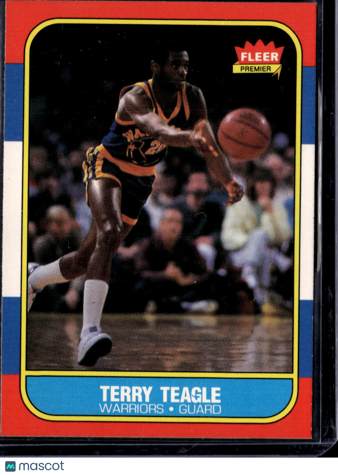 1986 Fleer Premier Terry Teagle #107