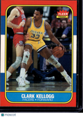 1986 Fleer Premier Clark Kellogg #58