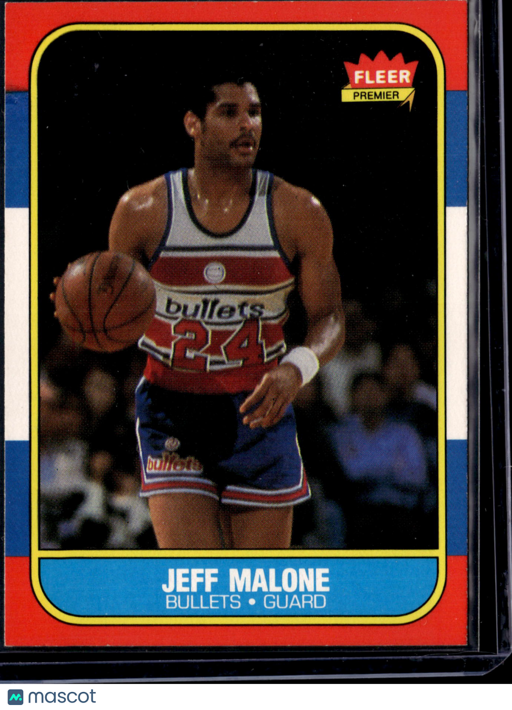 1986 Fleer Premier Jeff Malone #67