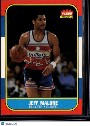 1986 Fleer Premier Jeff Malone #67