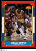 1986 Fleer Premier Michael Cooper #17
