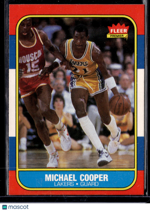 1986 Fleer Premier Michael Cooper #17