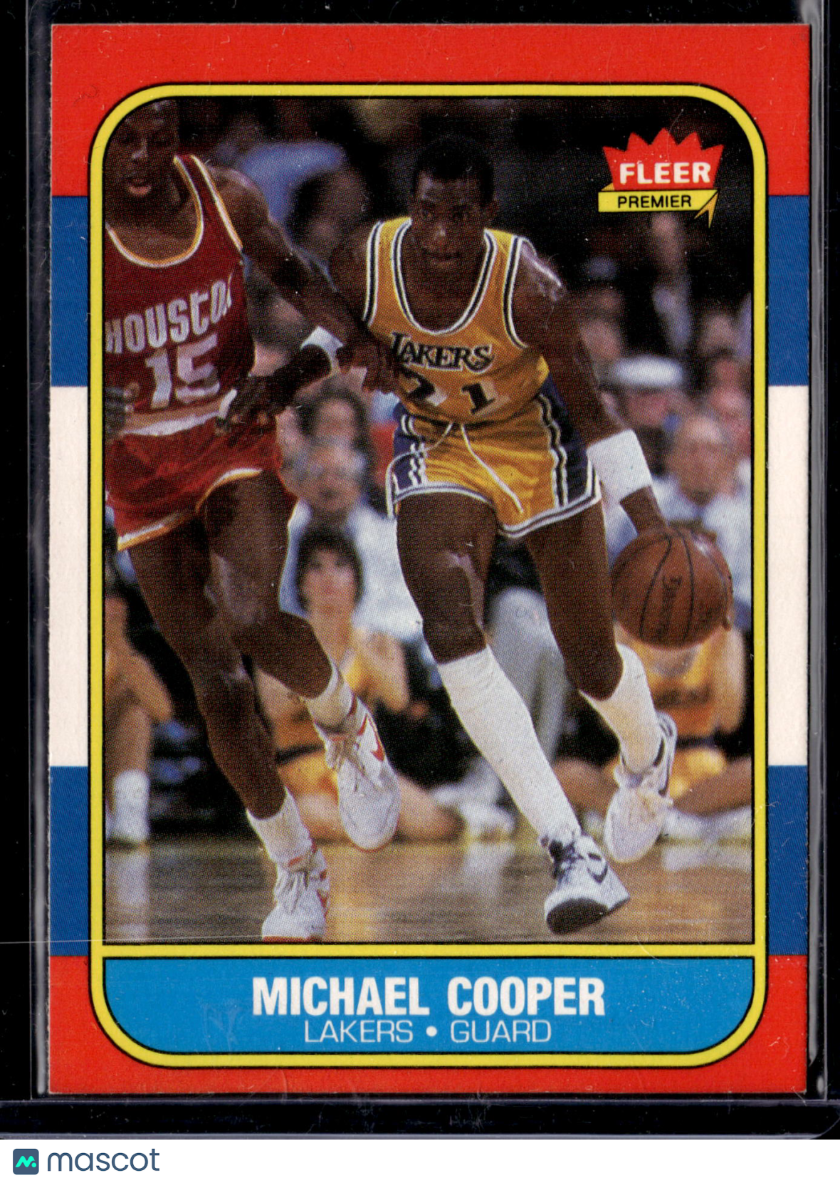 1986 Fleer Premier Michael Cooper #17