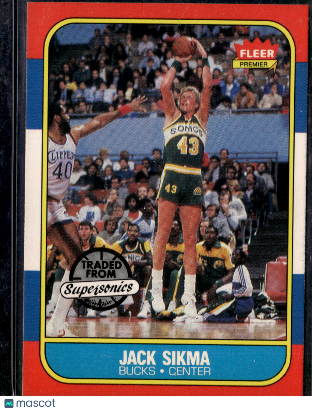 1983 Fleer Jack Sikma #102