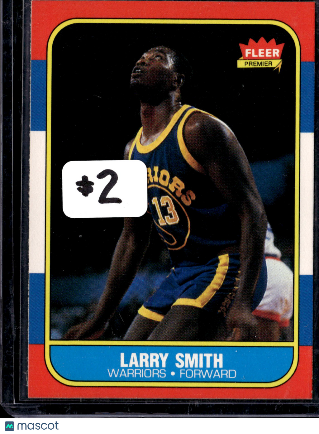 1986 Fleer Premier Larry Smith #104