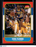 1986 Fleer Premier Vern Fleming #33