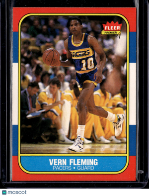 1986 Fleer Premier Vern Fleming #33