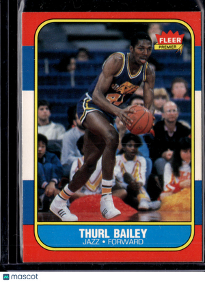 1985 Fleer Thurl Bailey #6