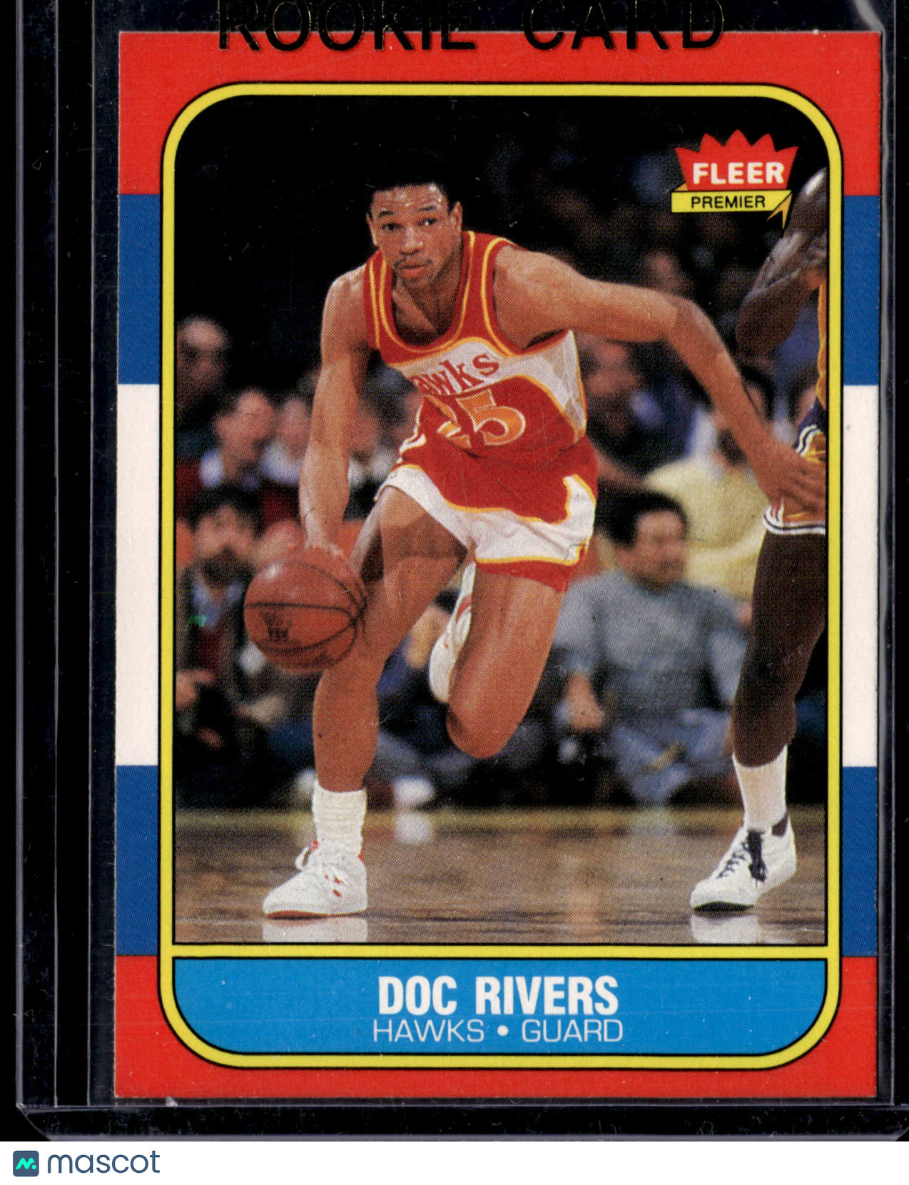 1986 Fleer Doc Rivers #91