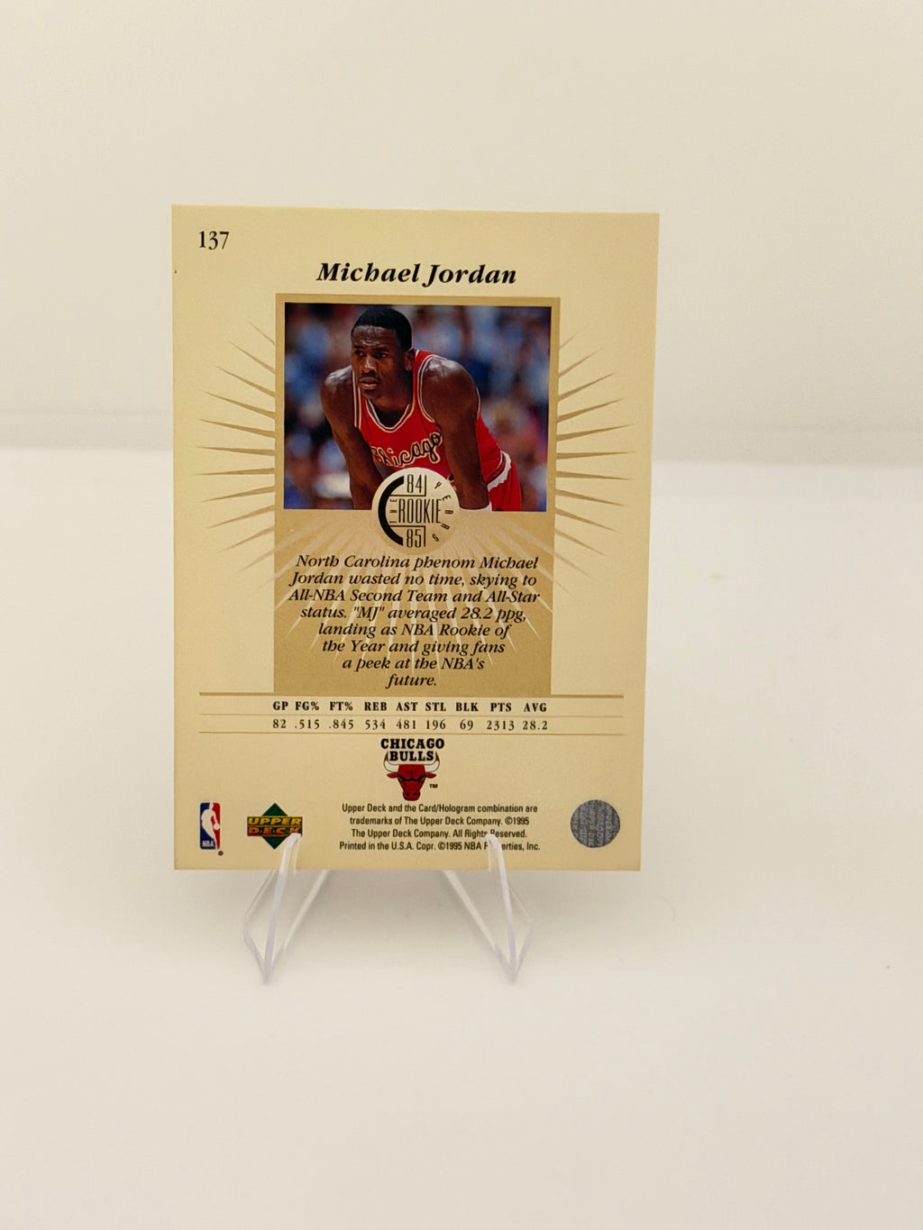 1998 Upper Deck Michael Jordan #137