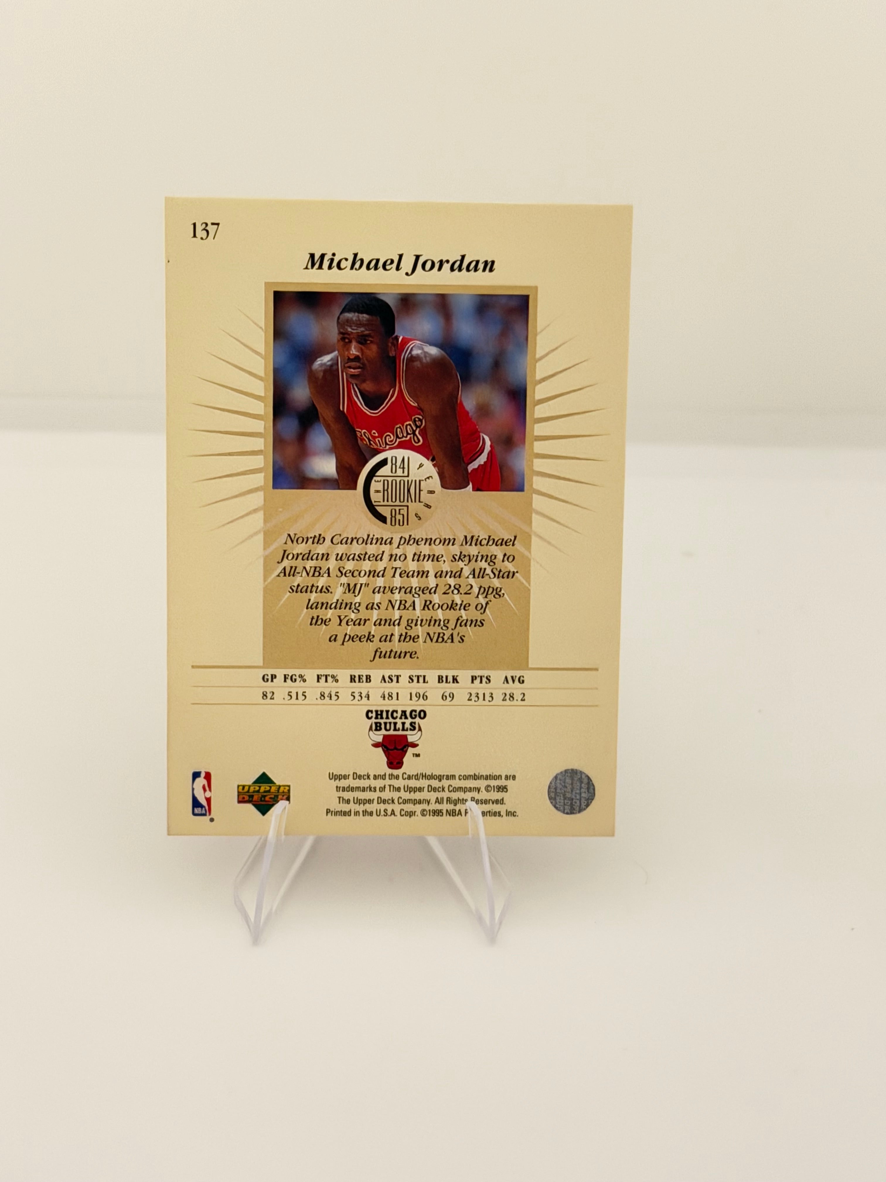 1998 Upper Deck Michael Jordan #137