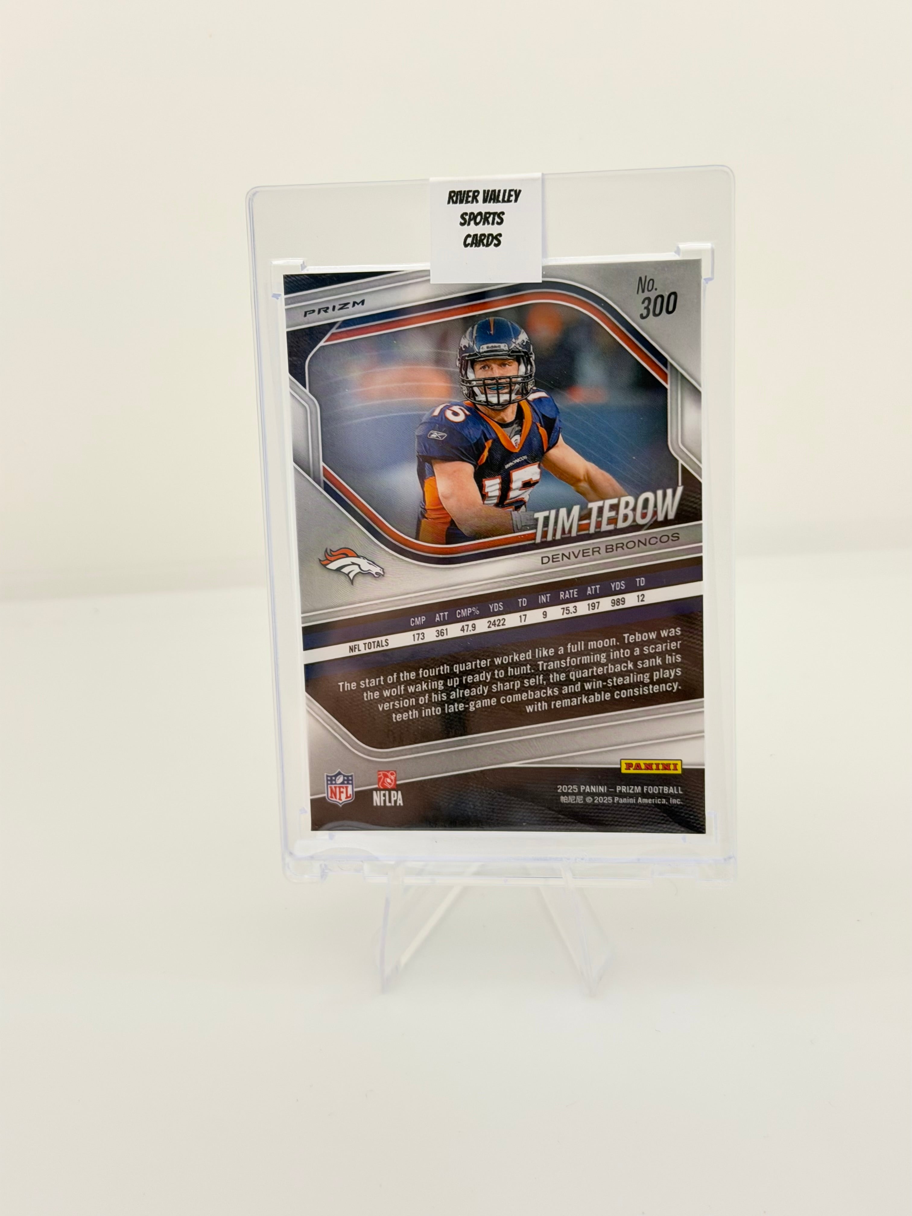 2025 Panini Prizm Tim Tebow #300