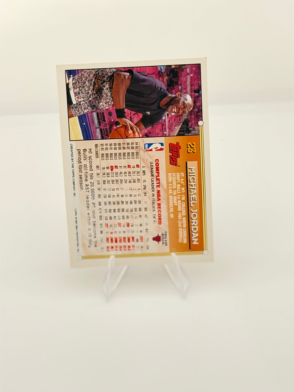 1993 Topps Gold Michael Jordan #23