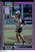 2026 Topps Series 2 First Pitch Madison Marilla #FP-14 Purple