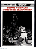 1990 NBA Hoops Tribune Michael Cooper Vinnie Johnson #341