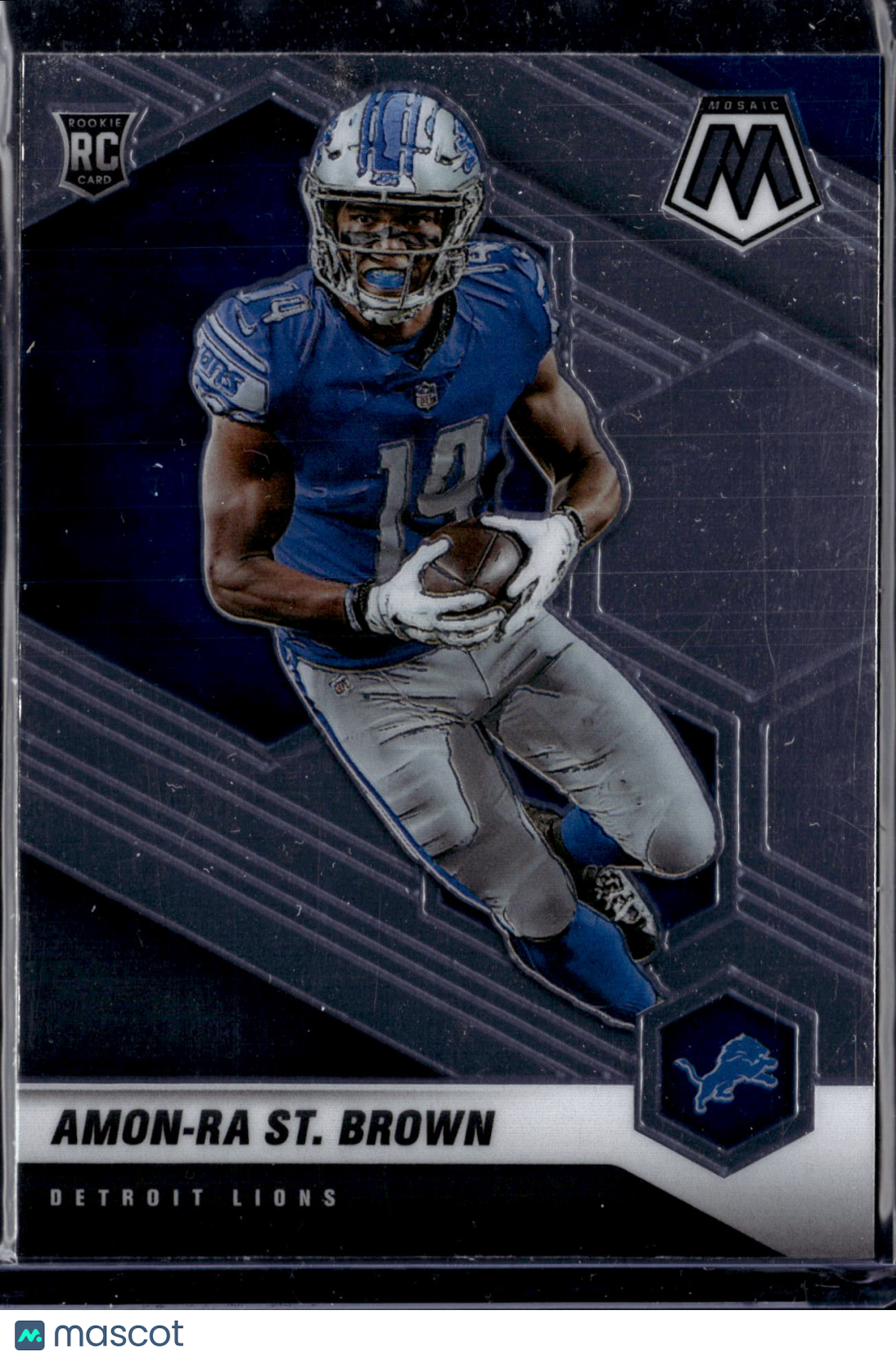 2021 Panini Mosaic Amon-Ra St. Brown #328 RC