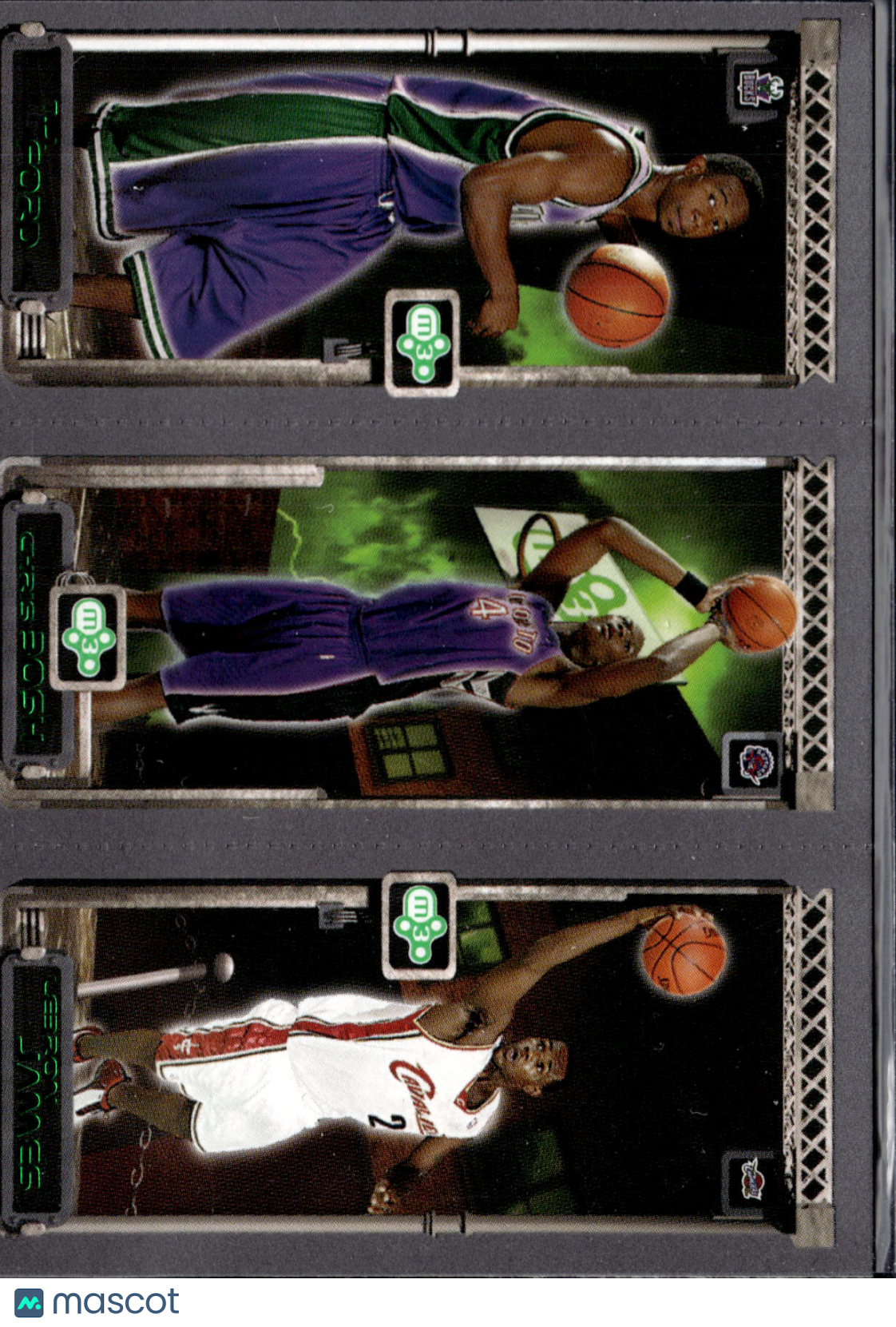 2004 Topps Matrix LeBron James T.J. Ford Chris Bosh #118-114-111
