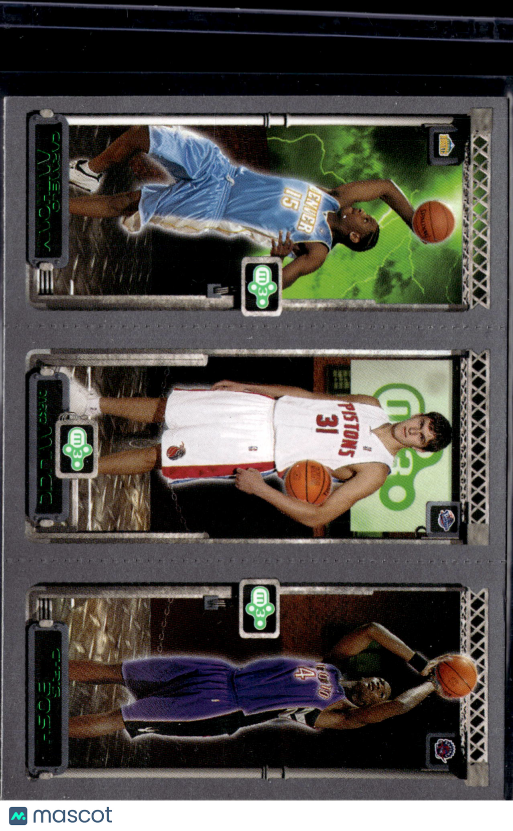 2004 Topps Matrix Chris Bosh Carmelo Anthony Darko Milicic #113-112-114