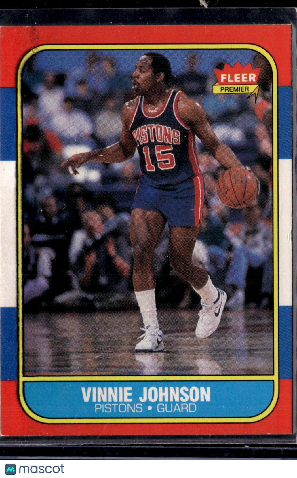 1986 Fleer Vinnie Johnson #56
