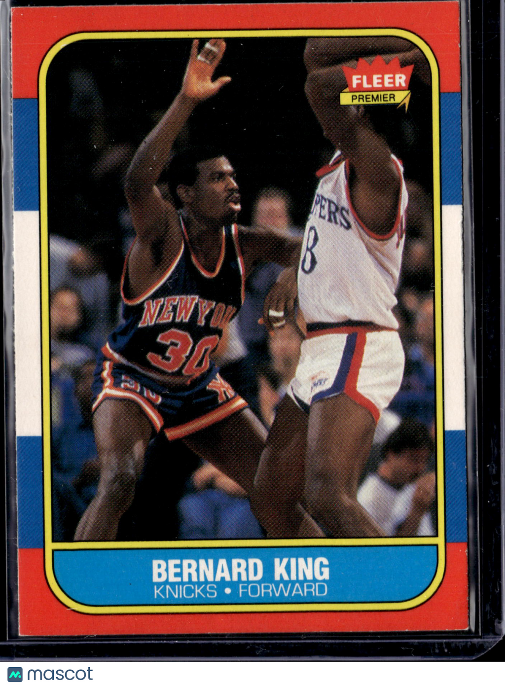 1986 Fleer Premier Bernard King #60