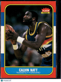 1986 Fleer Premier Calvin Natt #79