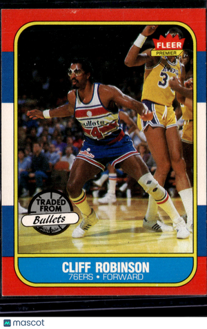 1986 Fleer Cliff Robinson #93
