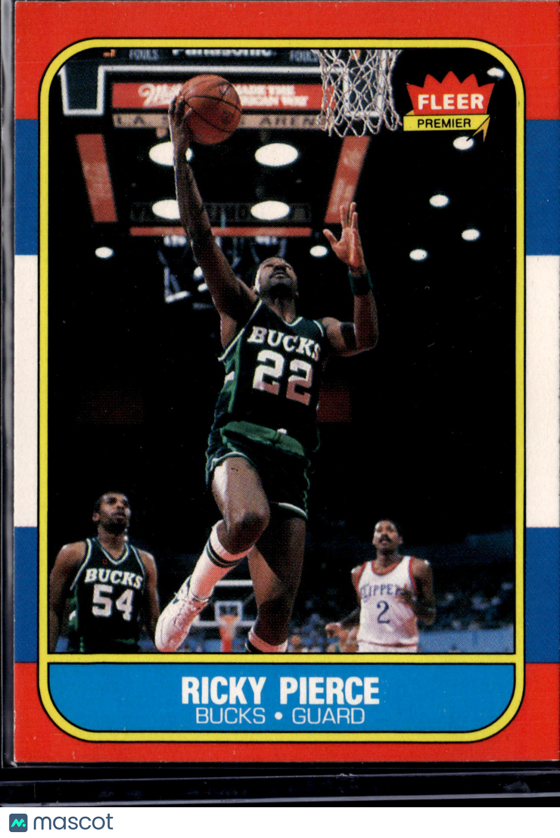 1985 Fleer Premier Ricky Pierce #87