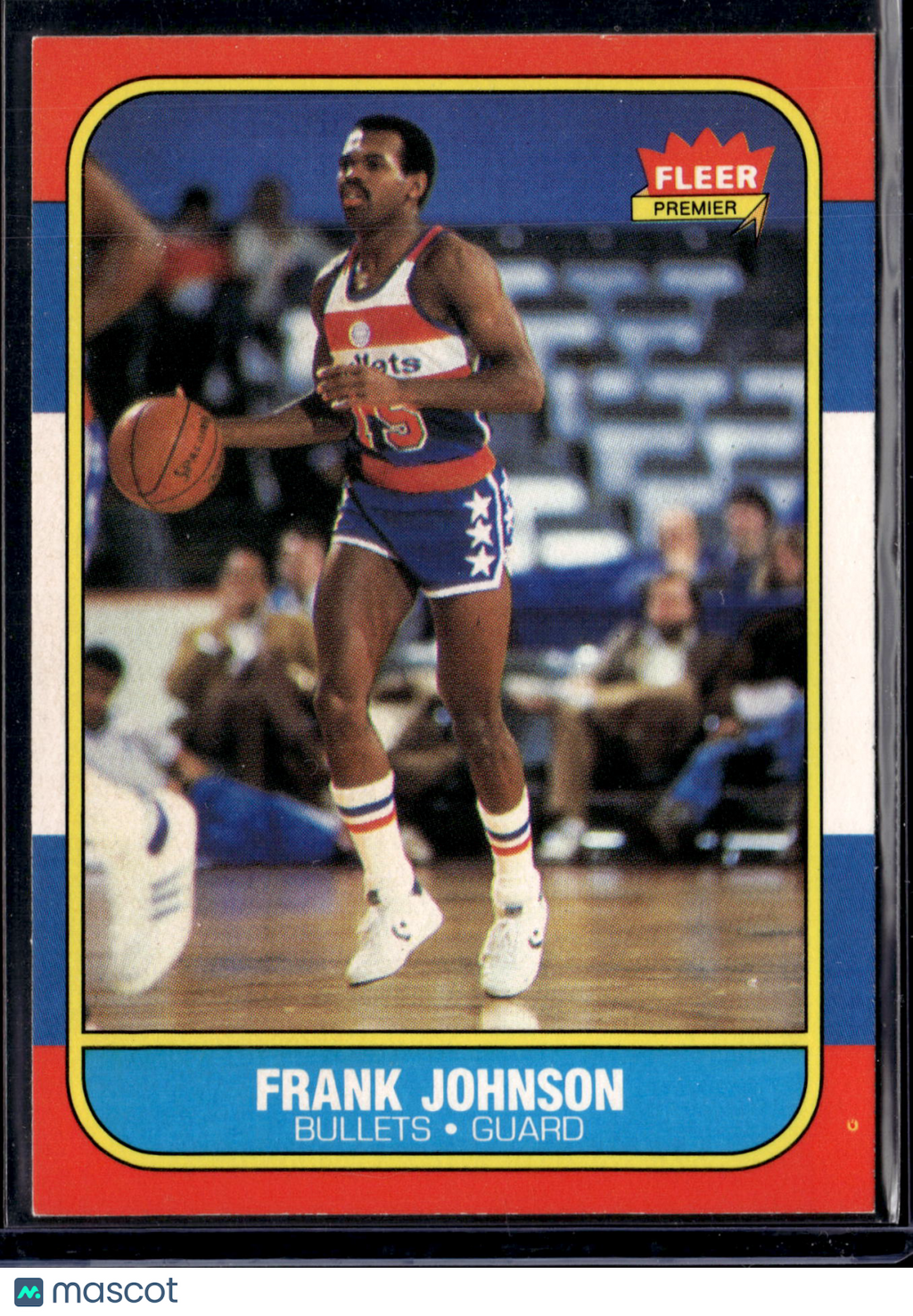 1985 Fleer Premier Frank Johnson #52