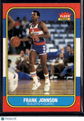 1985 Fleer Premier Frank Johnson #52